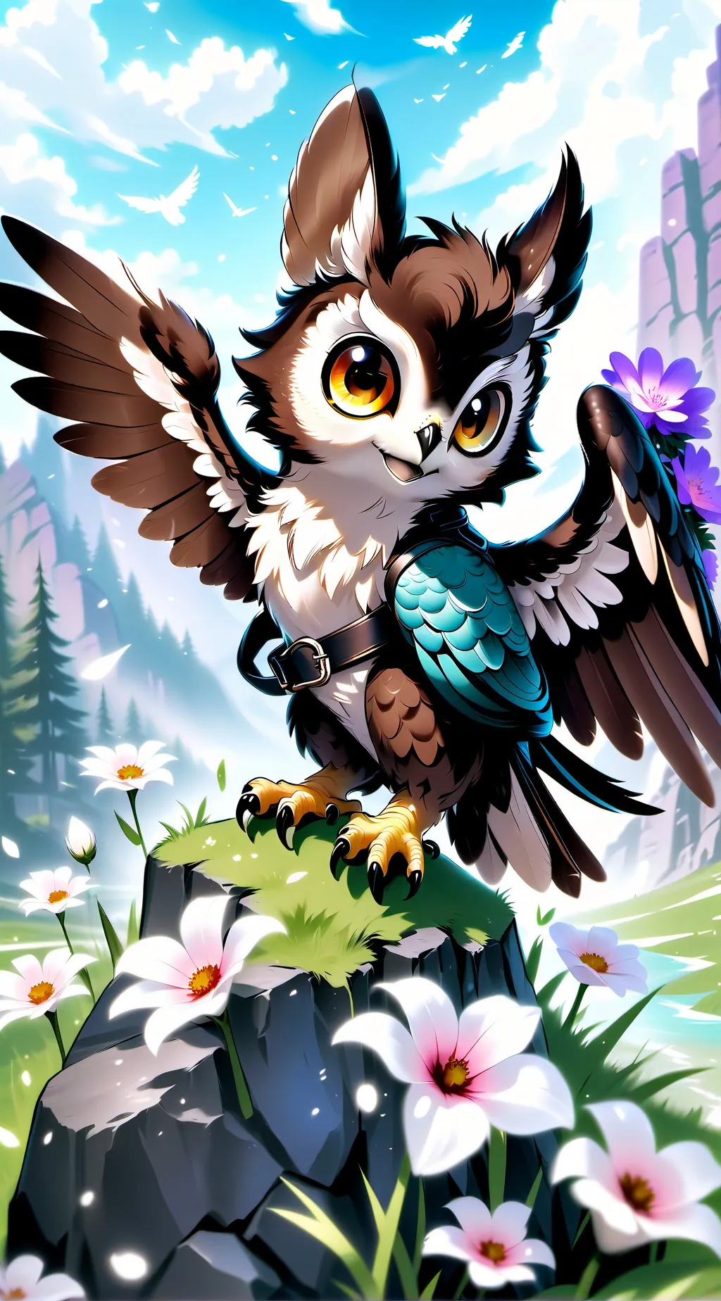 ai character: Echo background