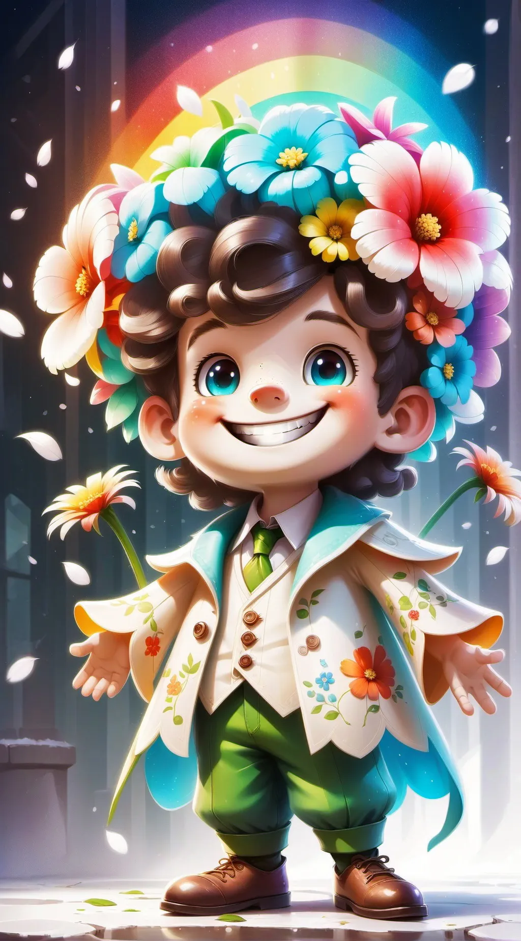 ai character: Dandy background