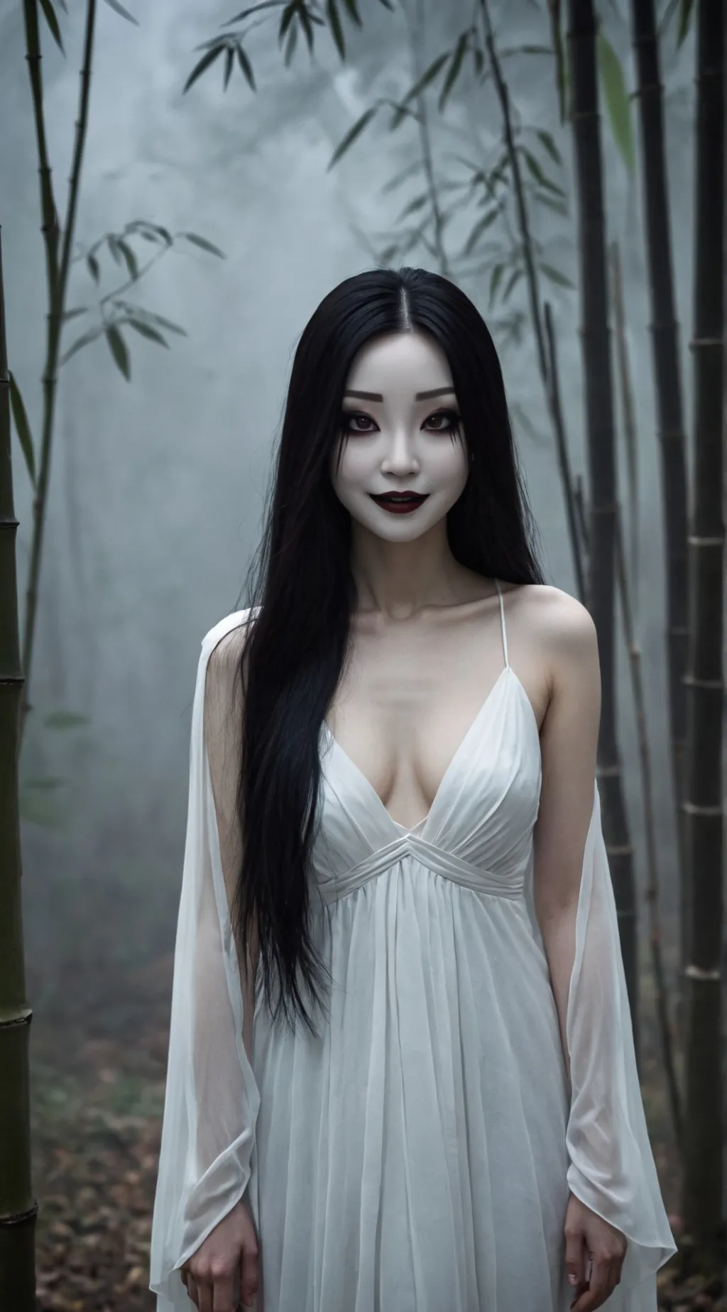 ai character: sadako yamura background