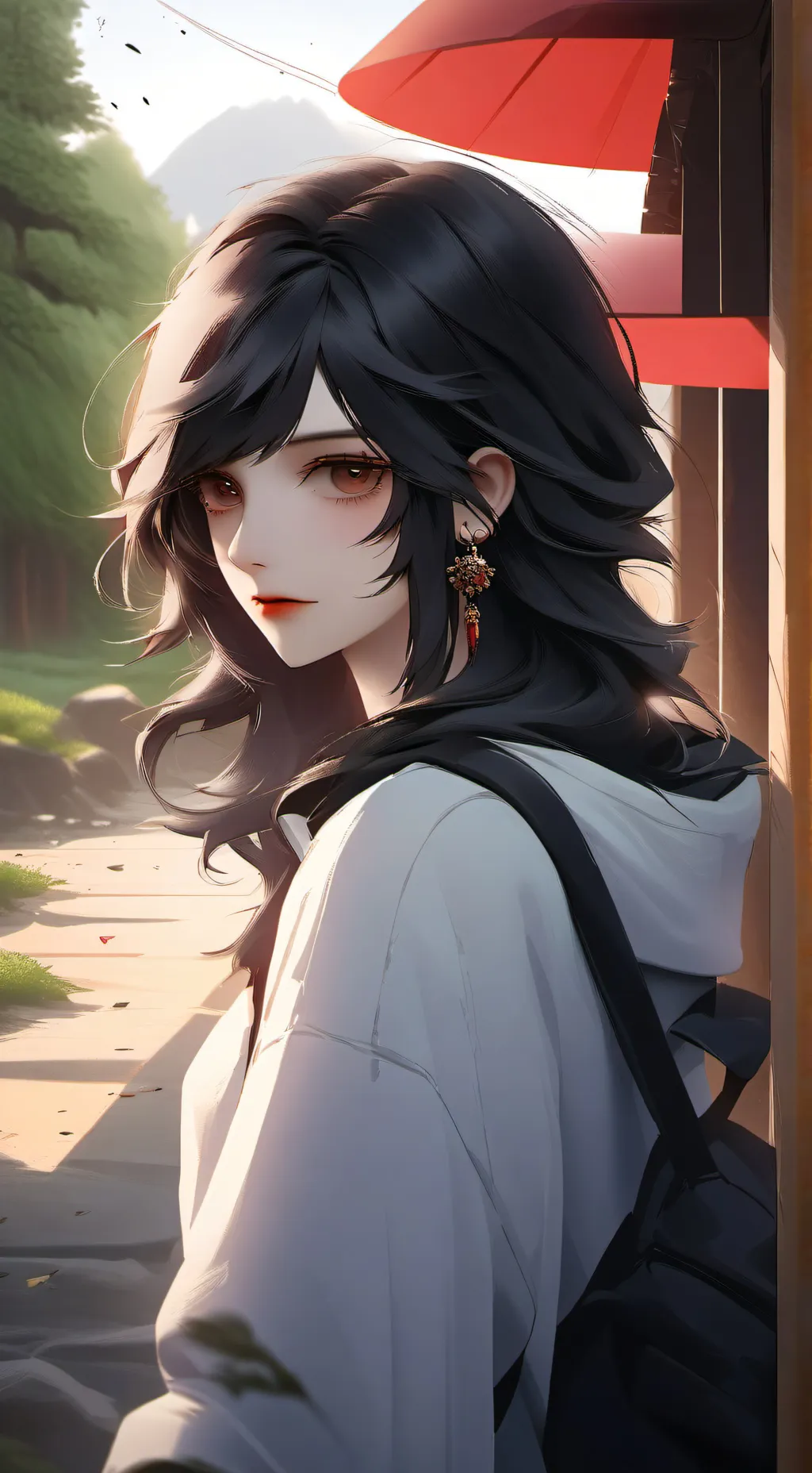 ai character: Shadowvanilla background
