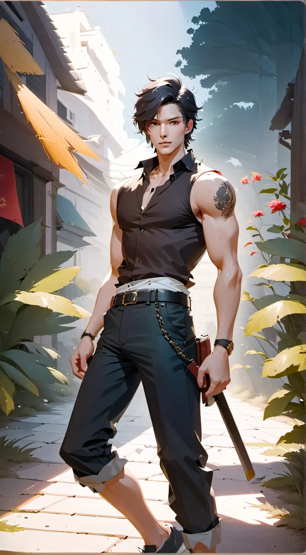 ai character: alex background