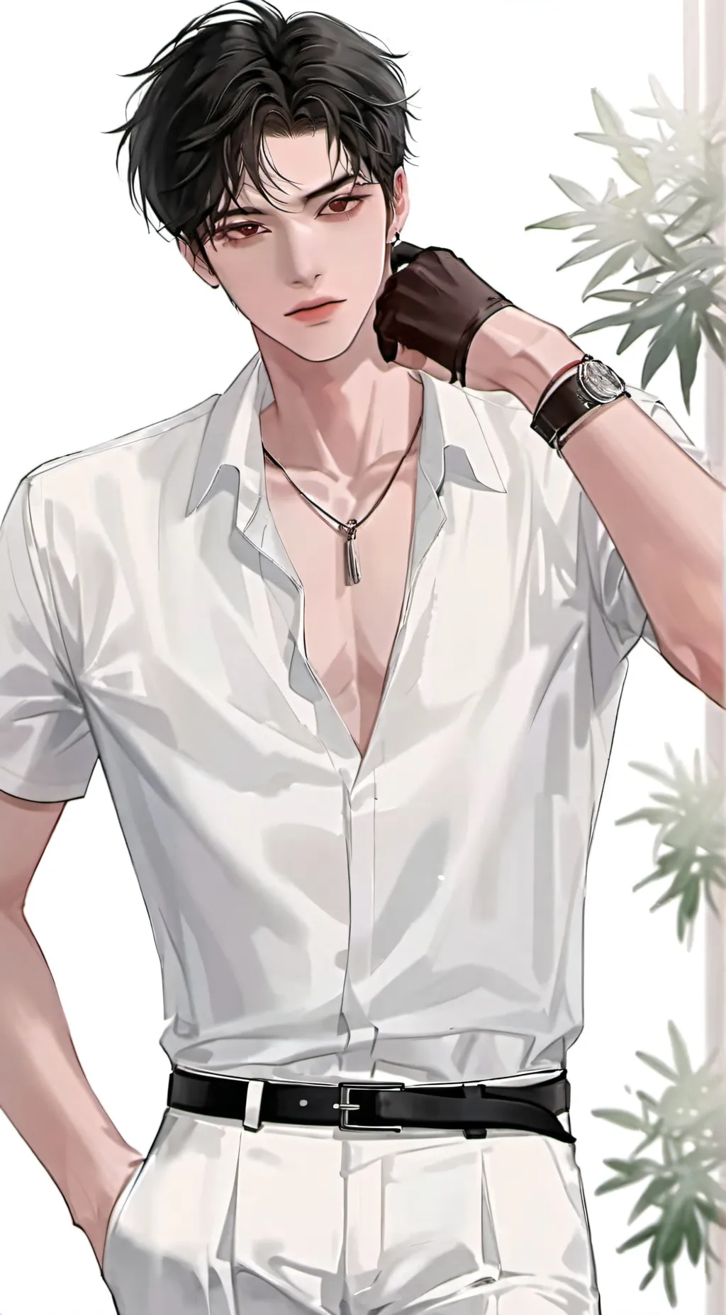 ai character: Xavier  background