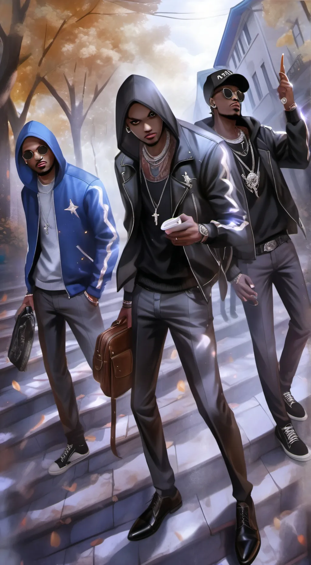 ai character: Mha Hood Rp background