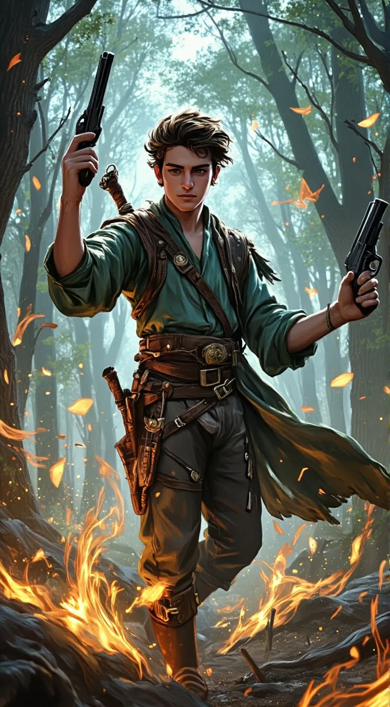 ai character: Olvin background