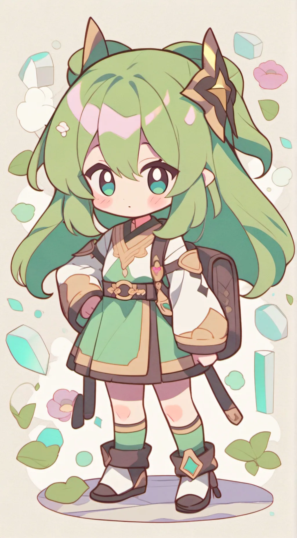 ai character: Dioses Diosas background
