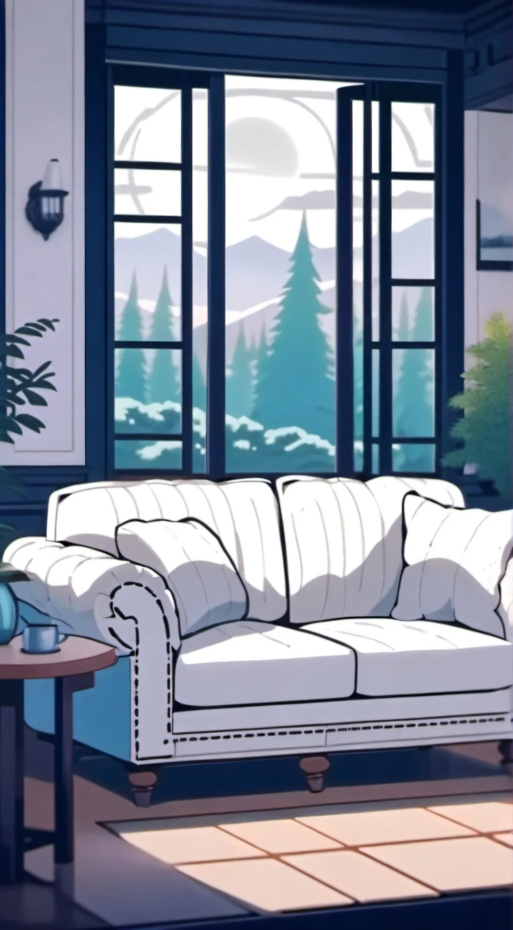 ai character: Oc sleepover2 background