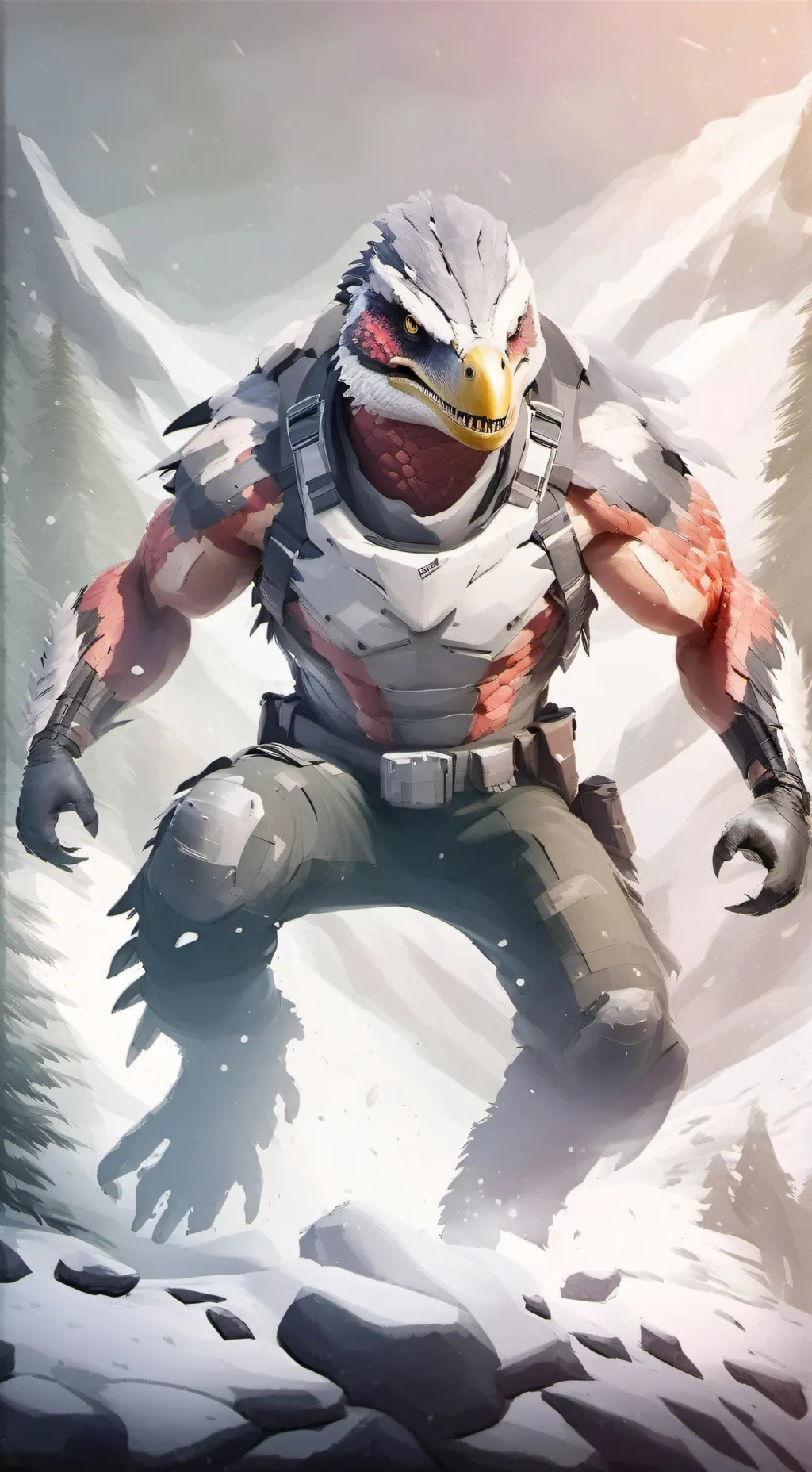 ai character: raptor squad background
