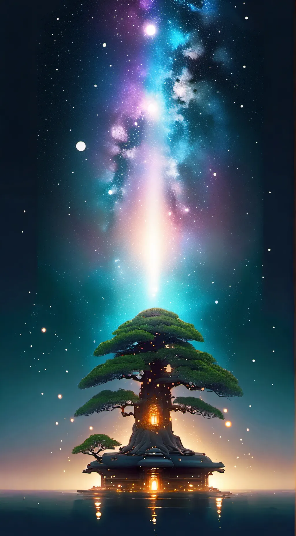 ai character: Gayatri Mantra  background
