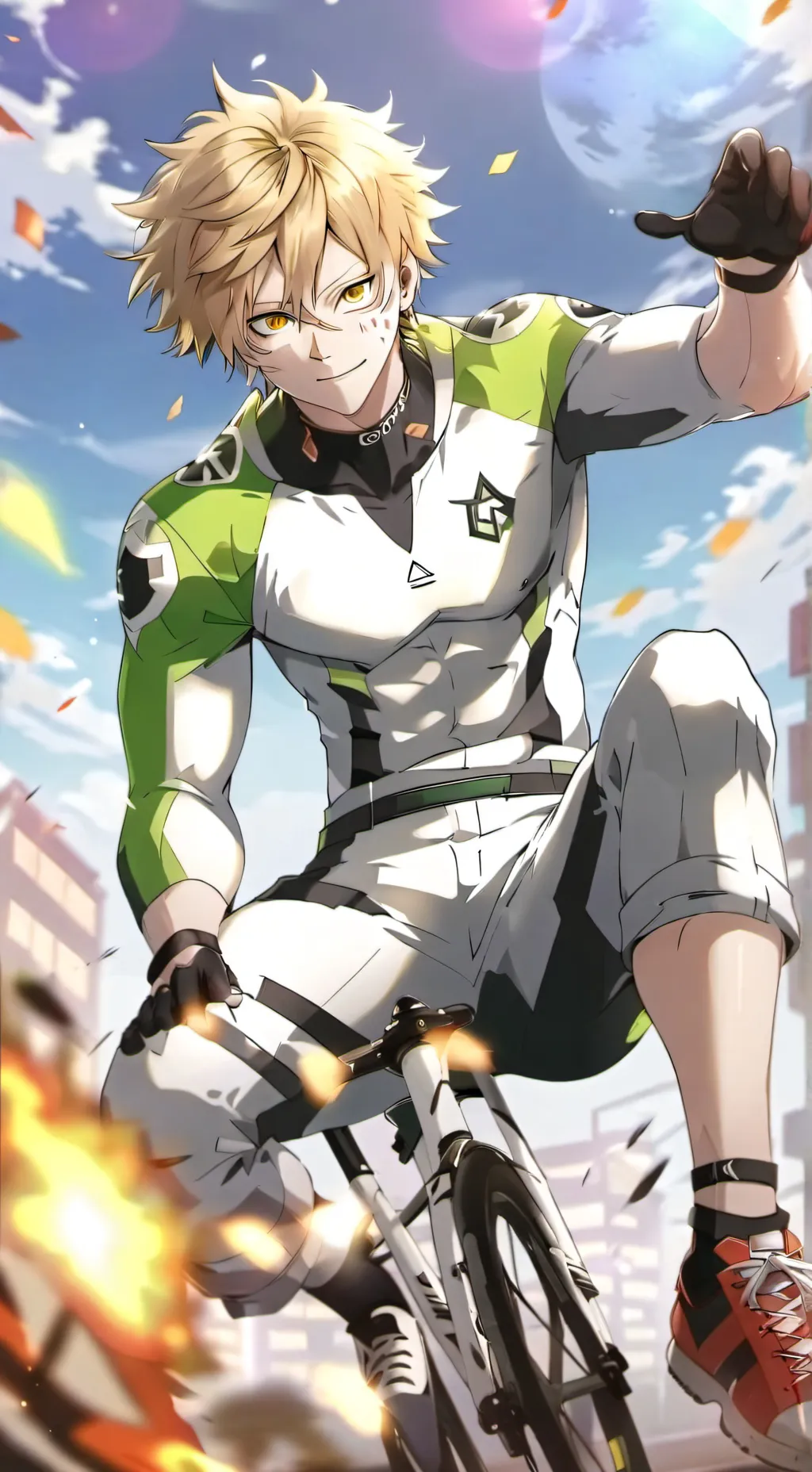 ai character: Mha background