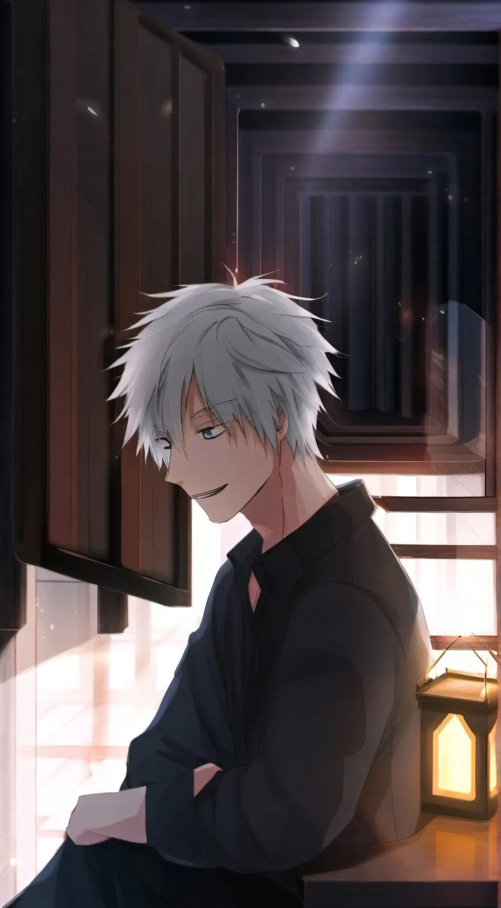 ai character: Satoru Gojo background