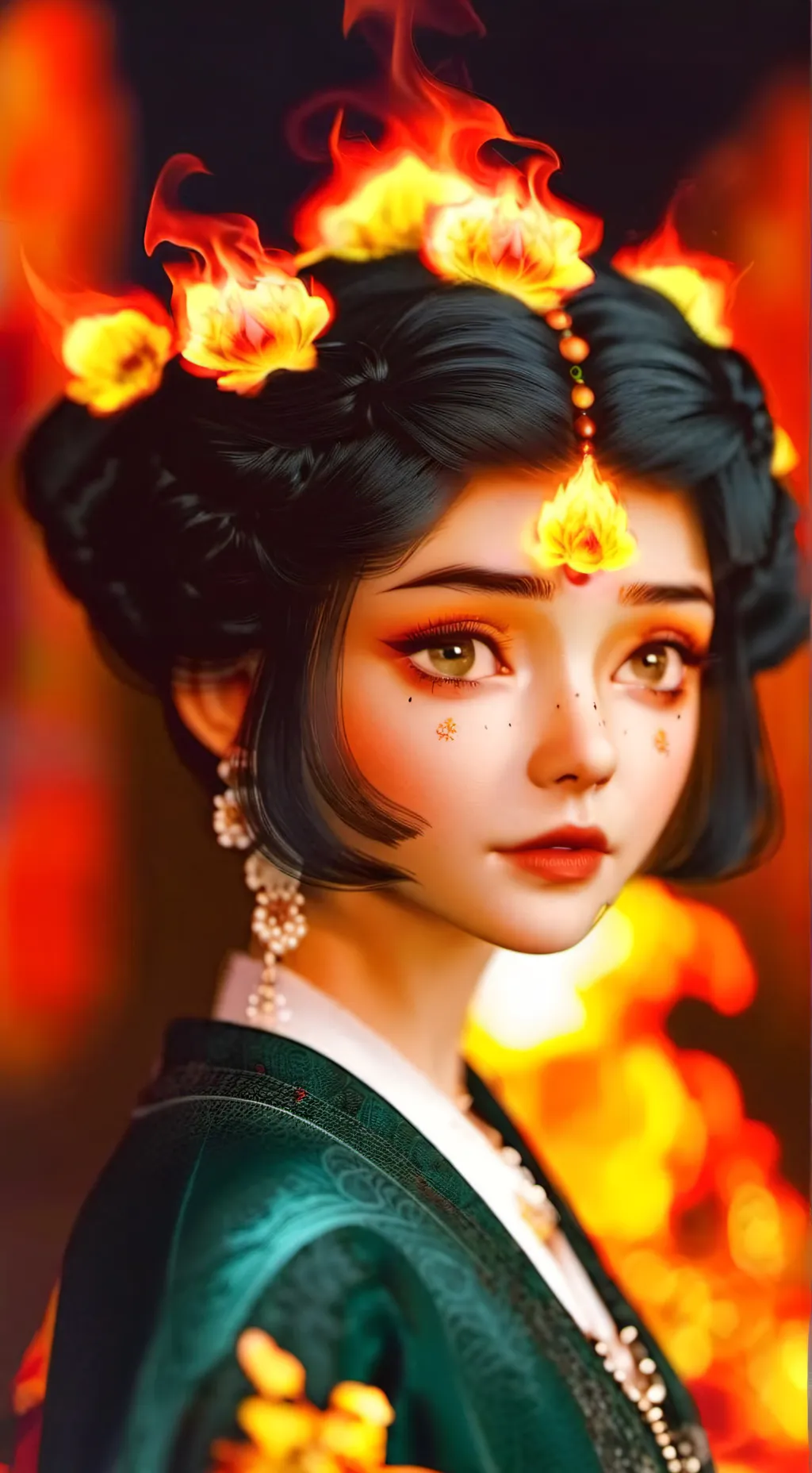 ai character: Elemental background