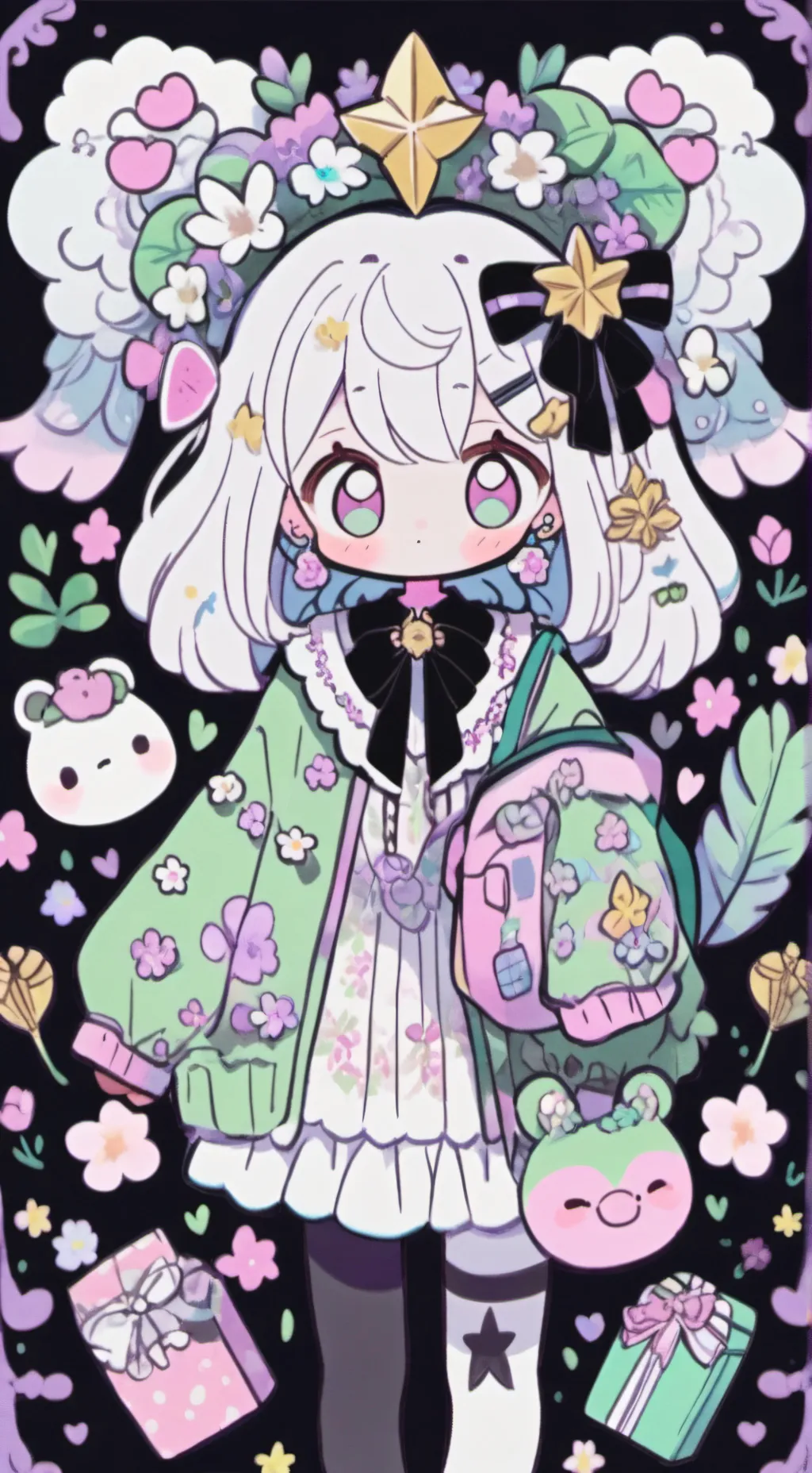 ai character: ~Crea tu historia~ background