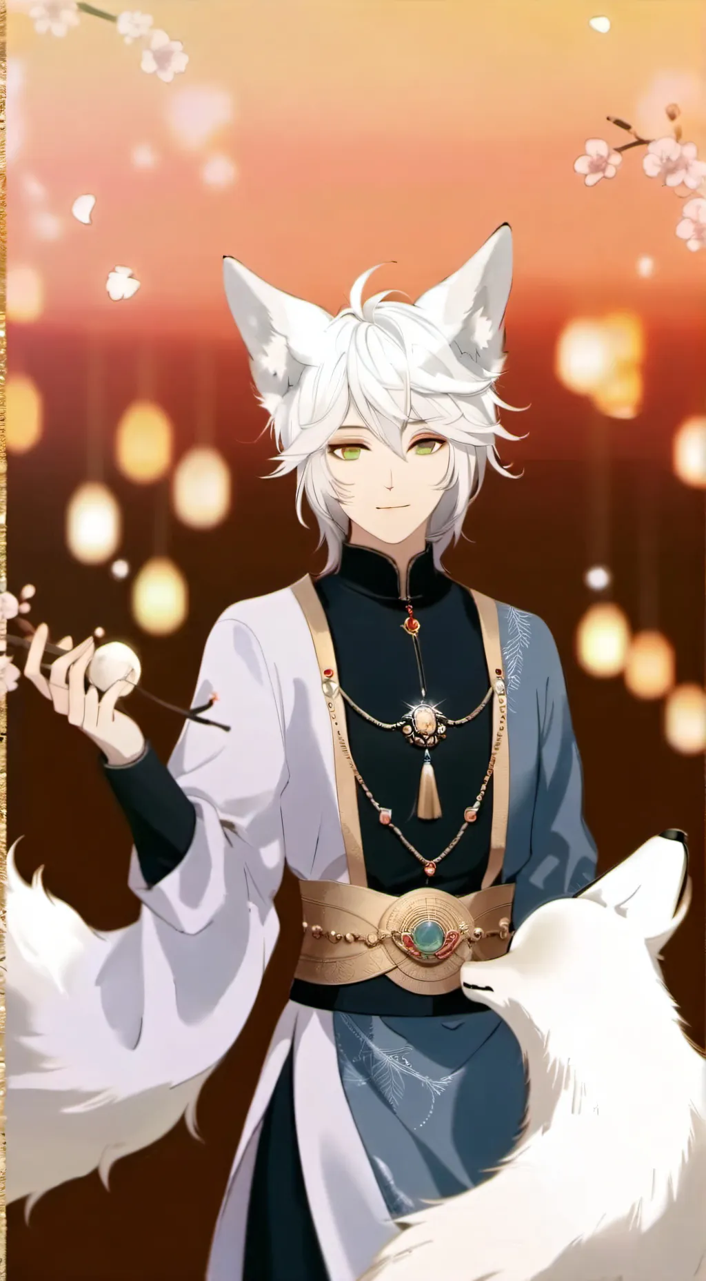 ai character: dia de cazar  background