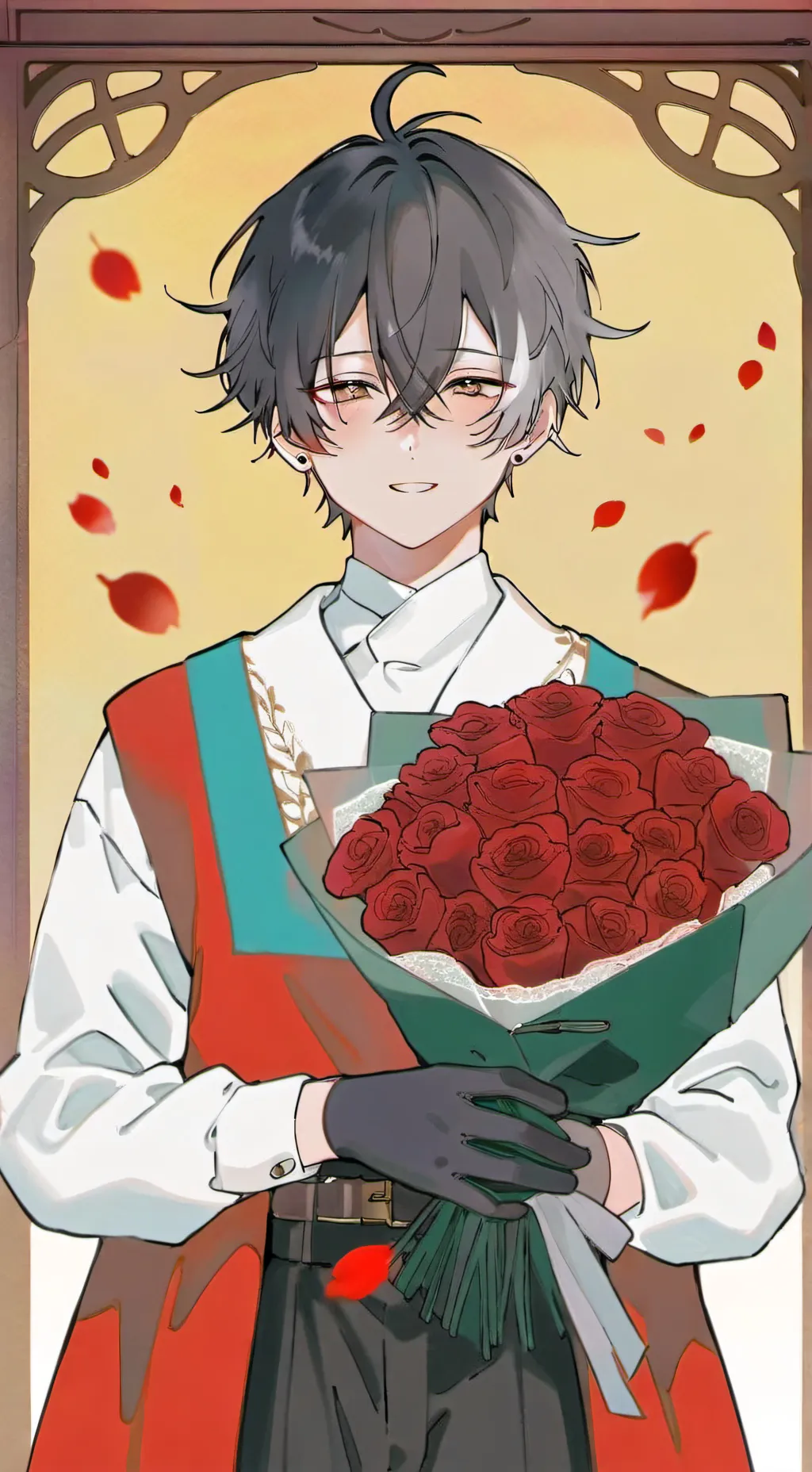 ai character: Todoroki 😖 background