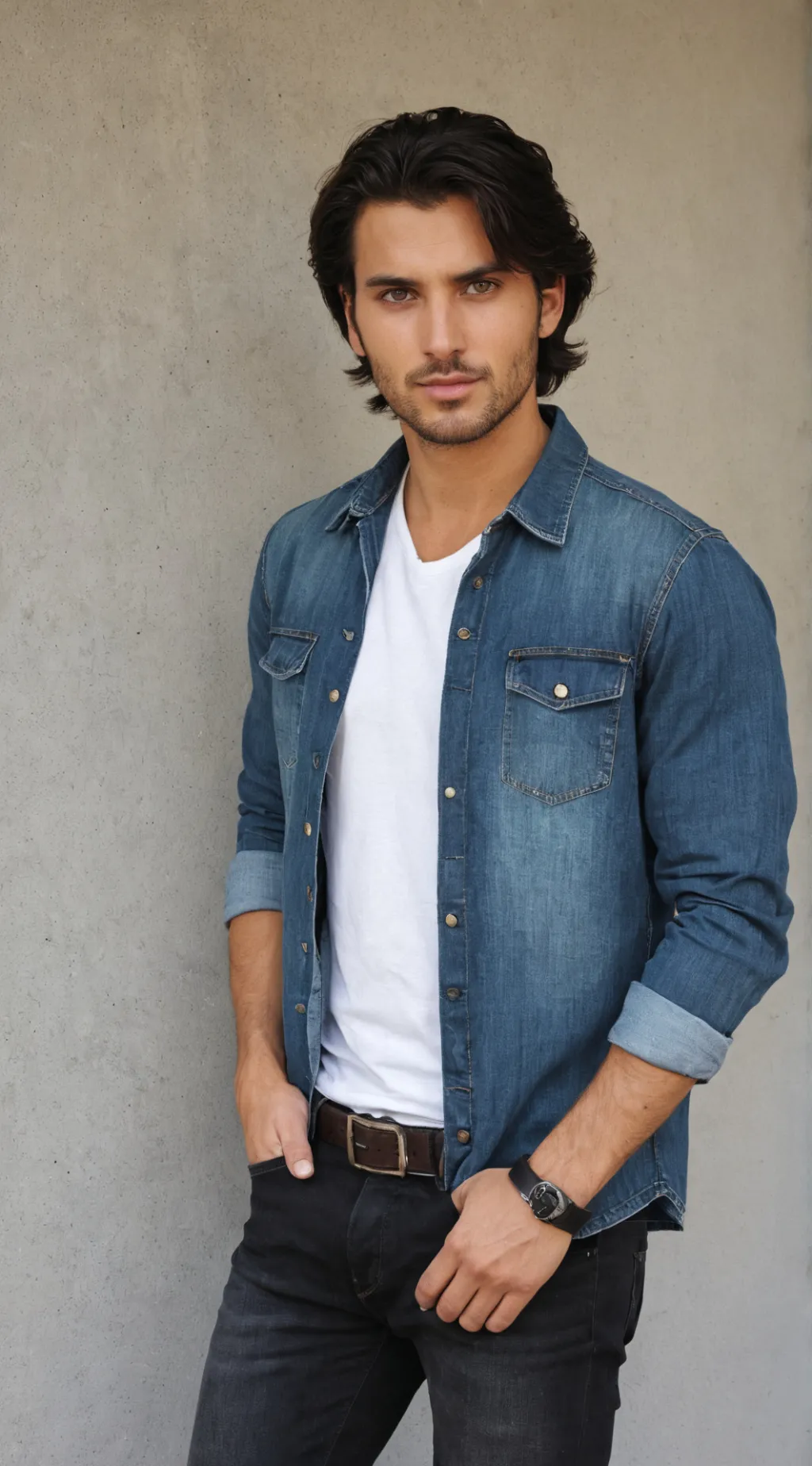 ai character: Adrian background