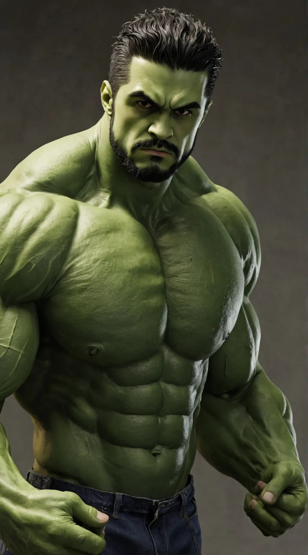 ai character: hulk background