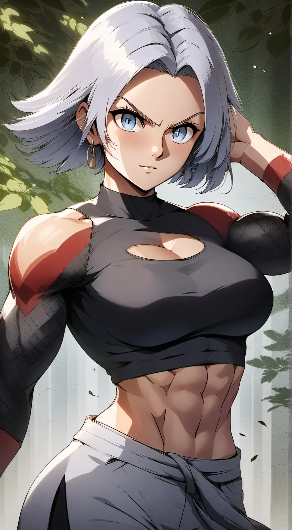 ai character: Lizzy Rami background