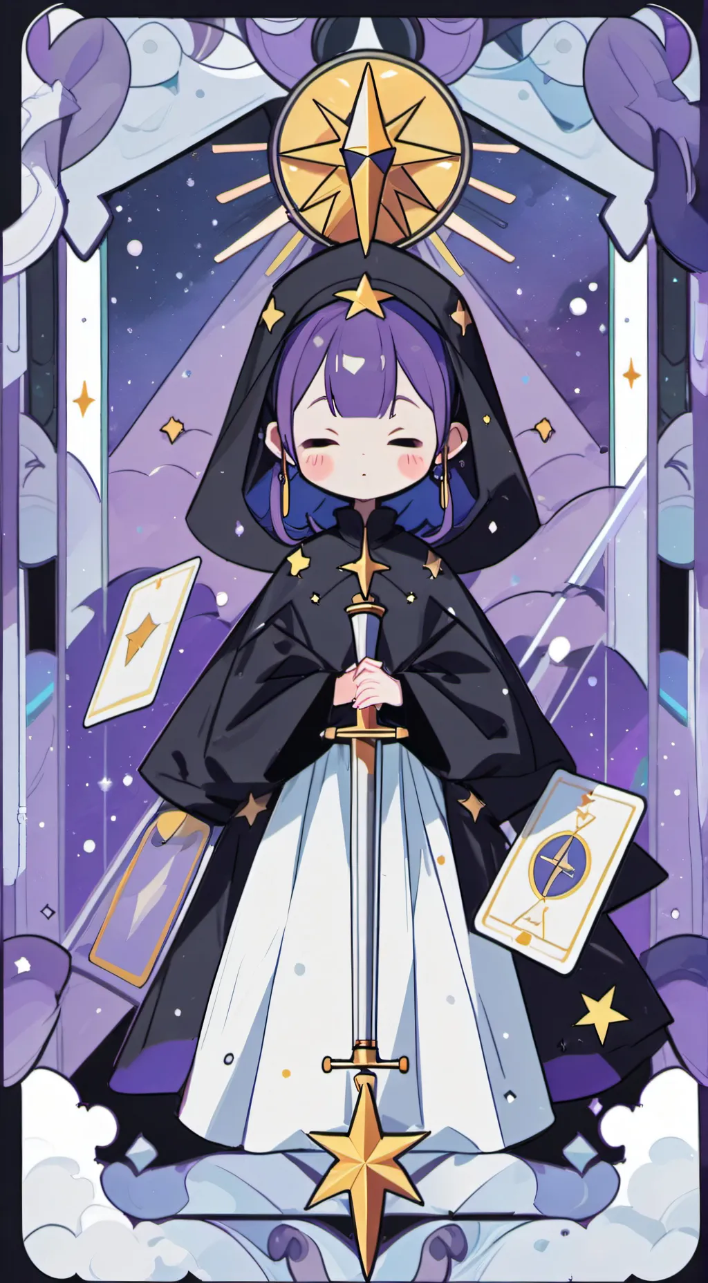 ai character: bebe creida background