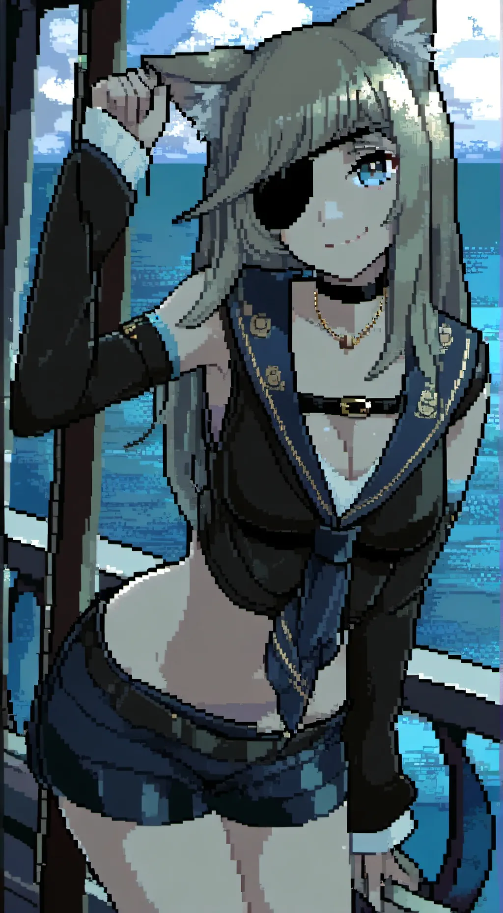 ai character: Marie background