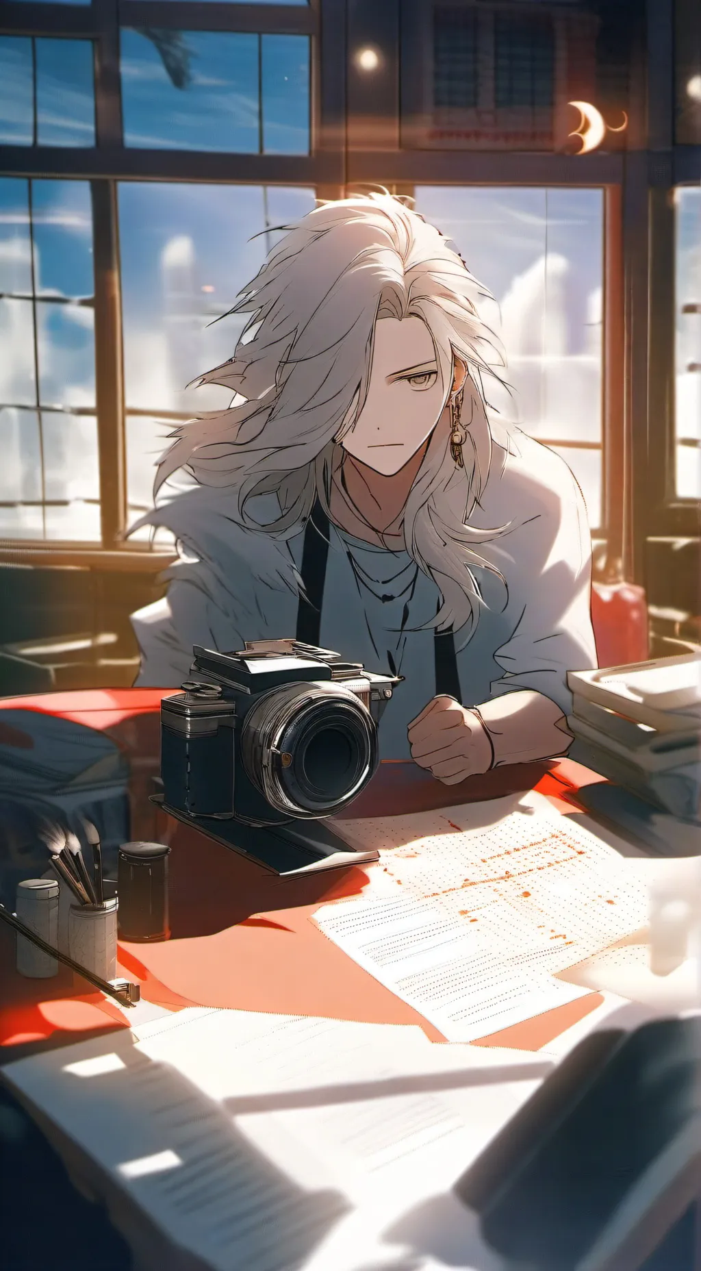 ai character: Уильям background