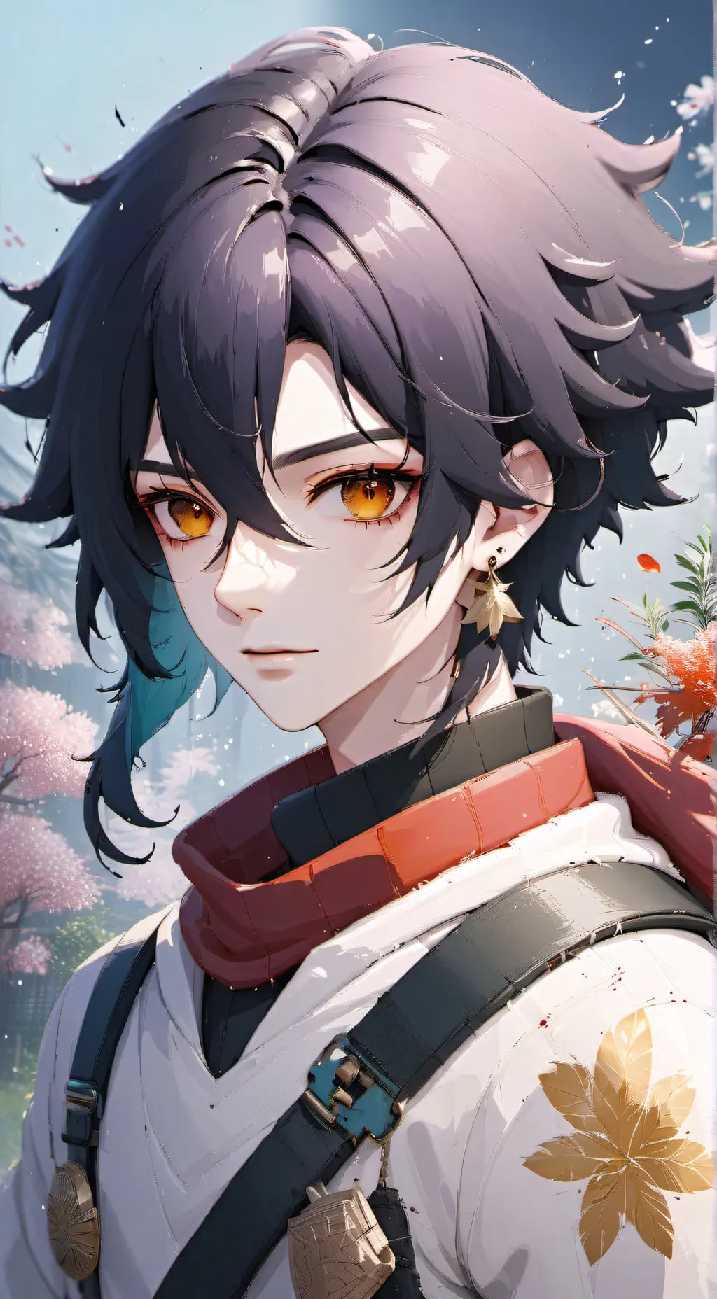 ai character: Mha normal day background