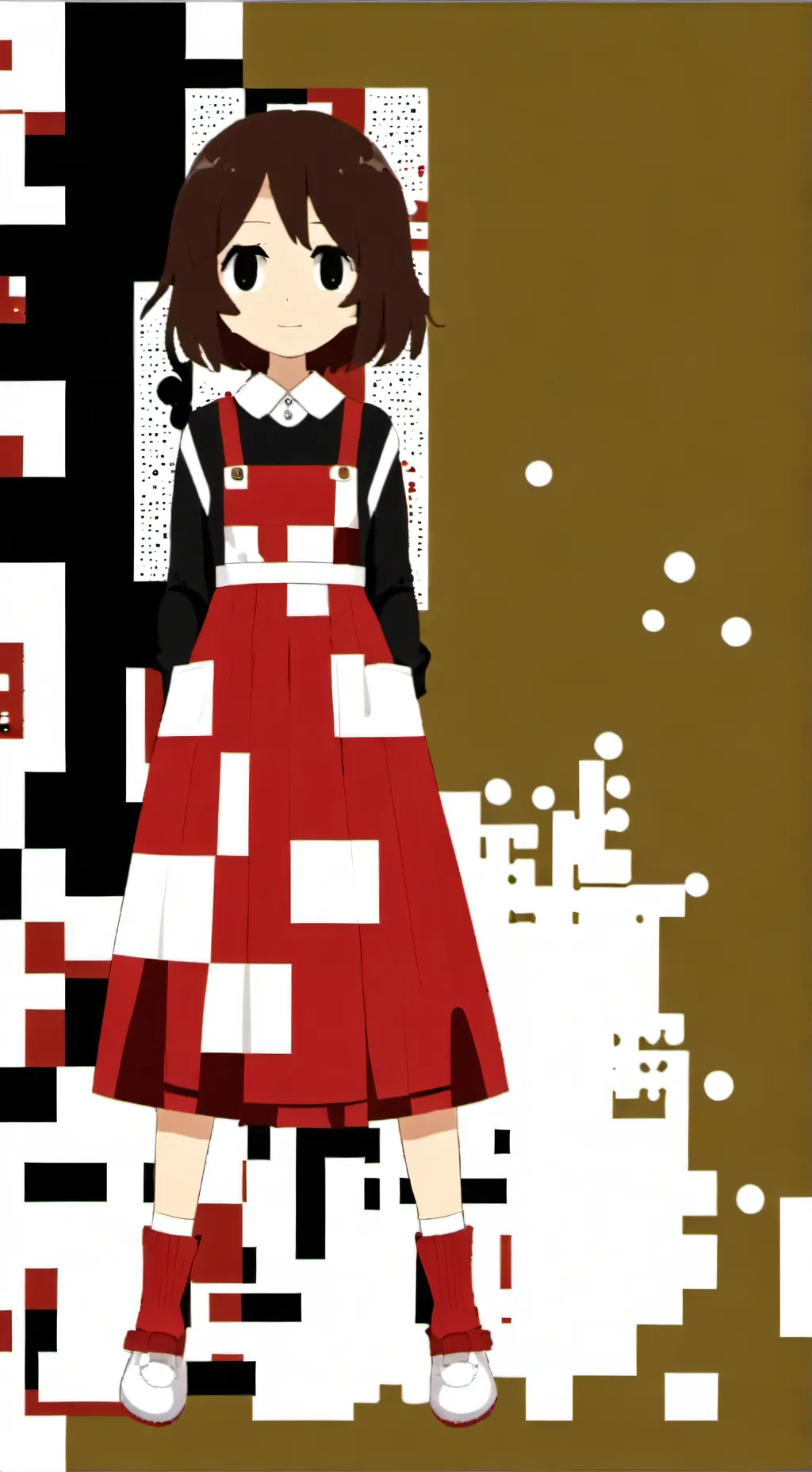 ai character: Undertale idk background