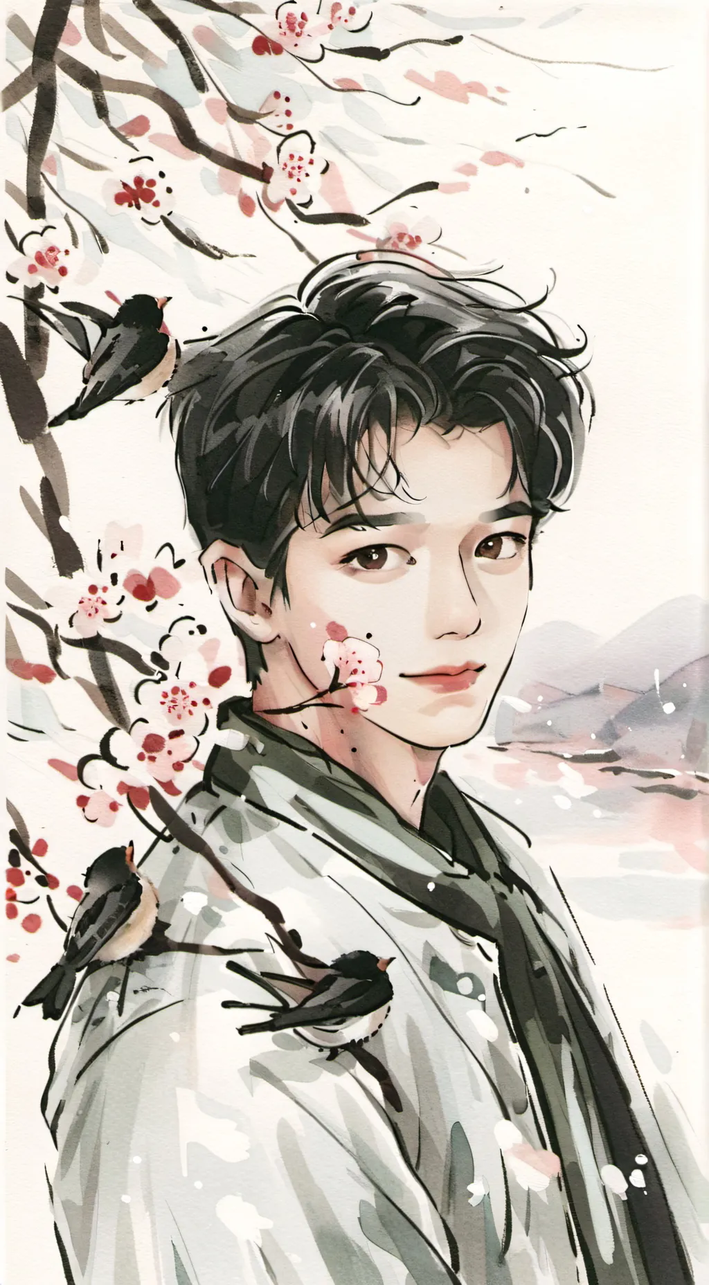 ai character: Shi Han Tan background