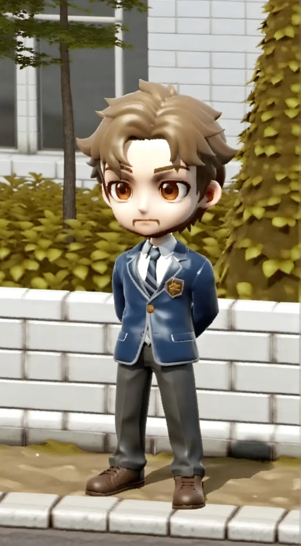 ai character: NC SCHOOL  background