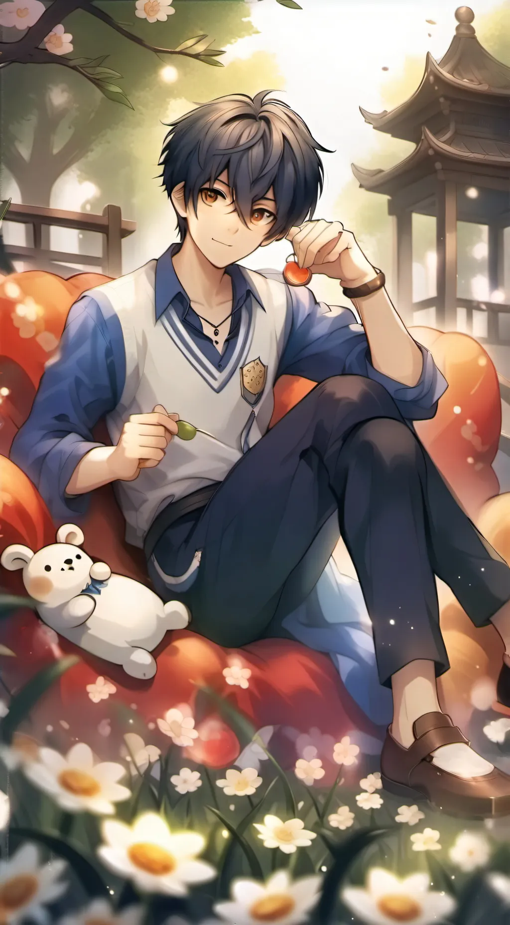 ai character: Lucas background