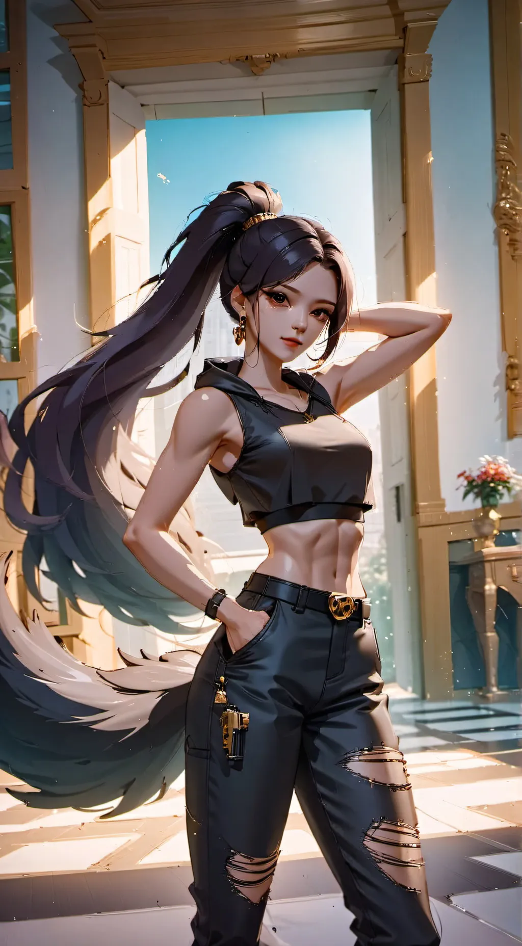 ai character: Max,storm,Josh background