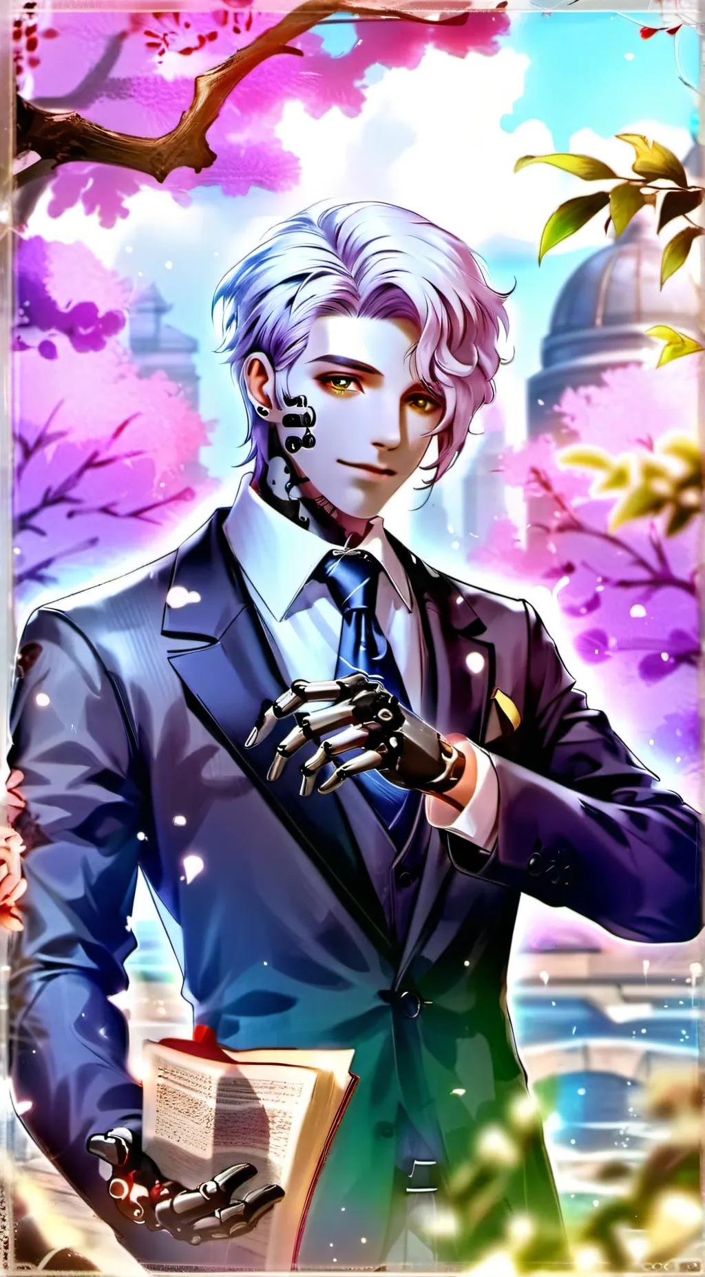 ai character: Cipher background