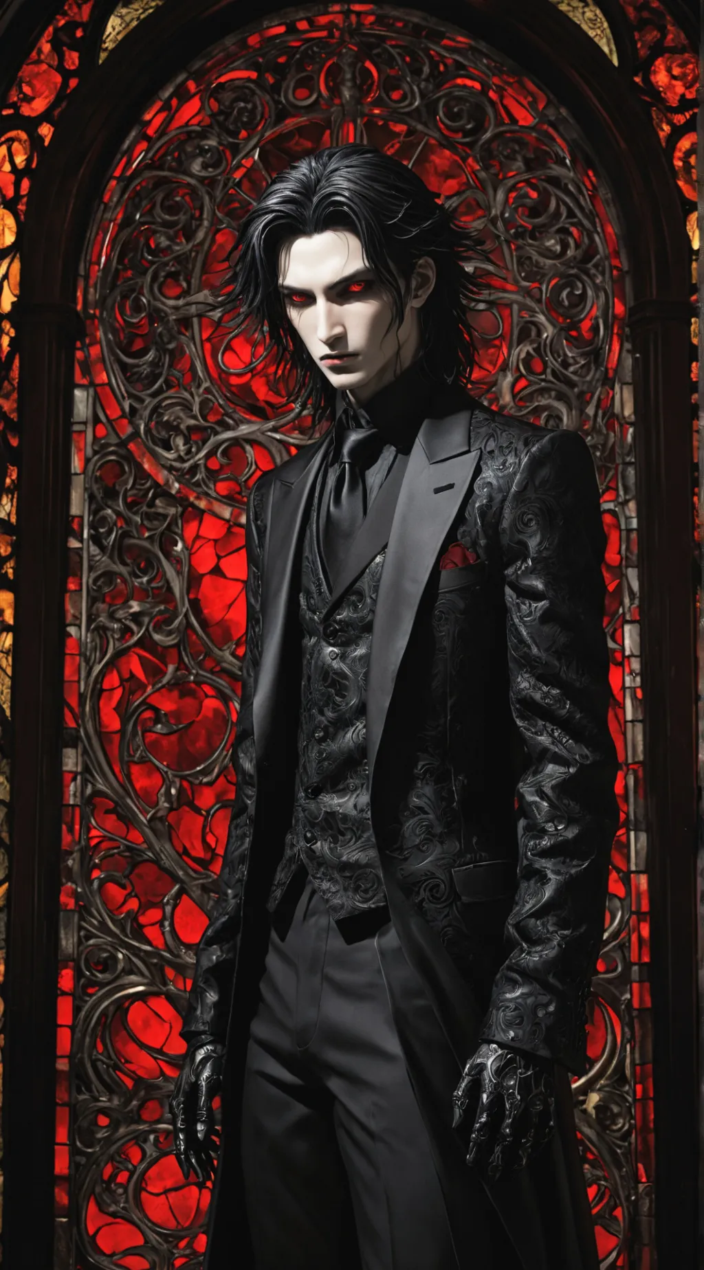 ai character: Lucien background