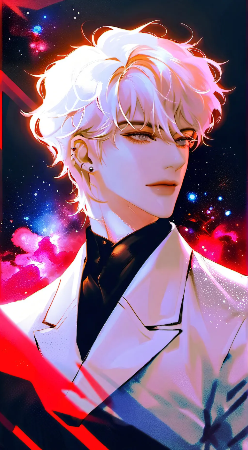ai character: Lyrian Valen🎤✨°~ background
