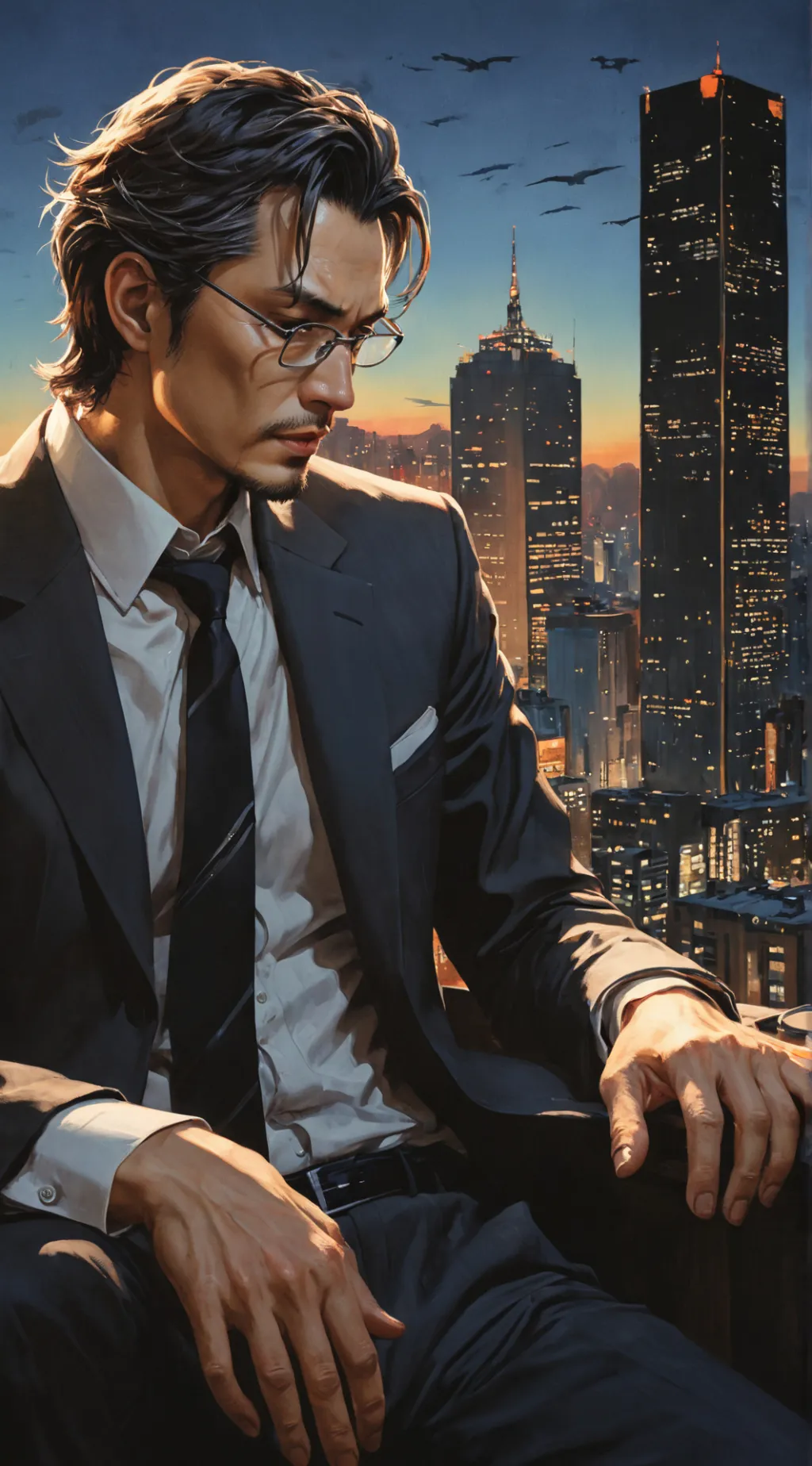 ai character: Lucien background