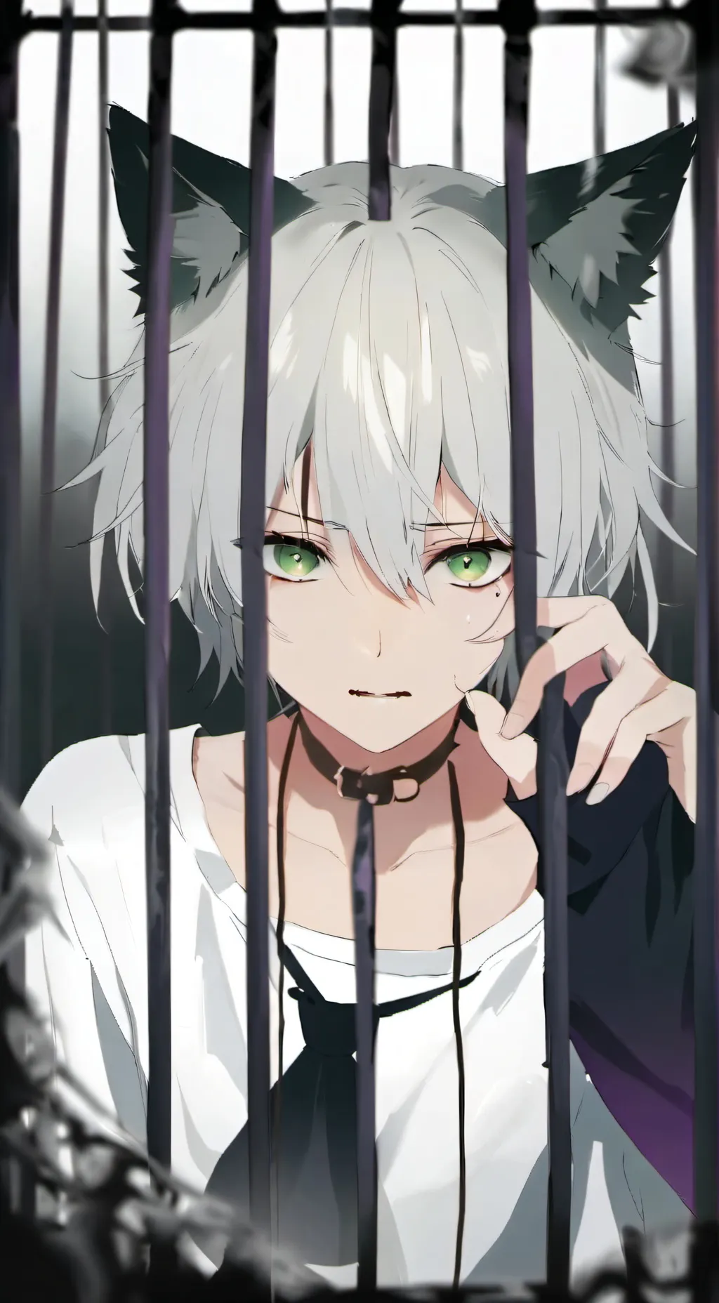 ai character: Neko background