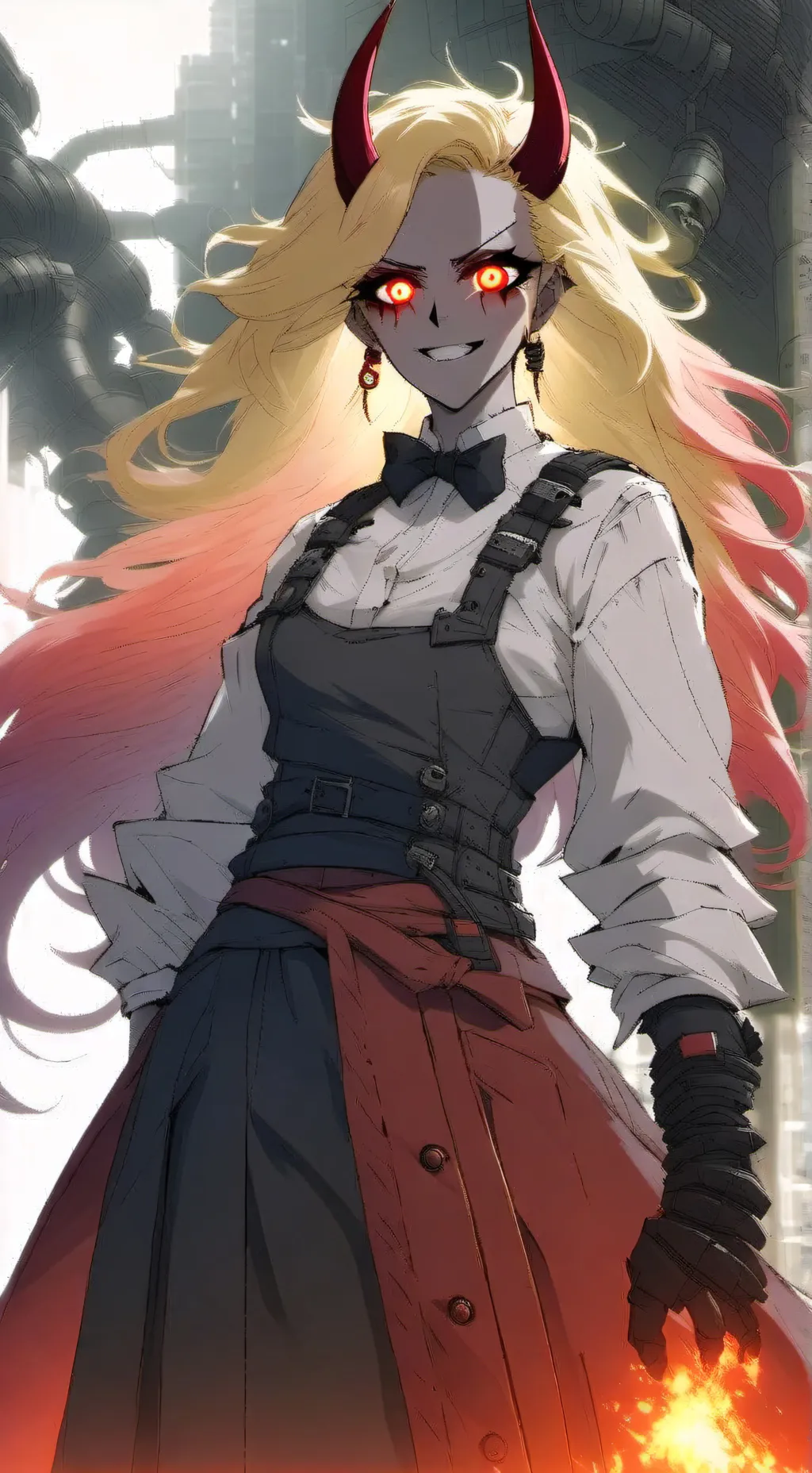 ai character: Corrupted Charlie  background