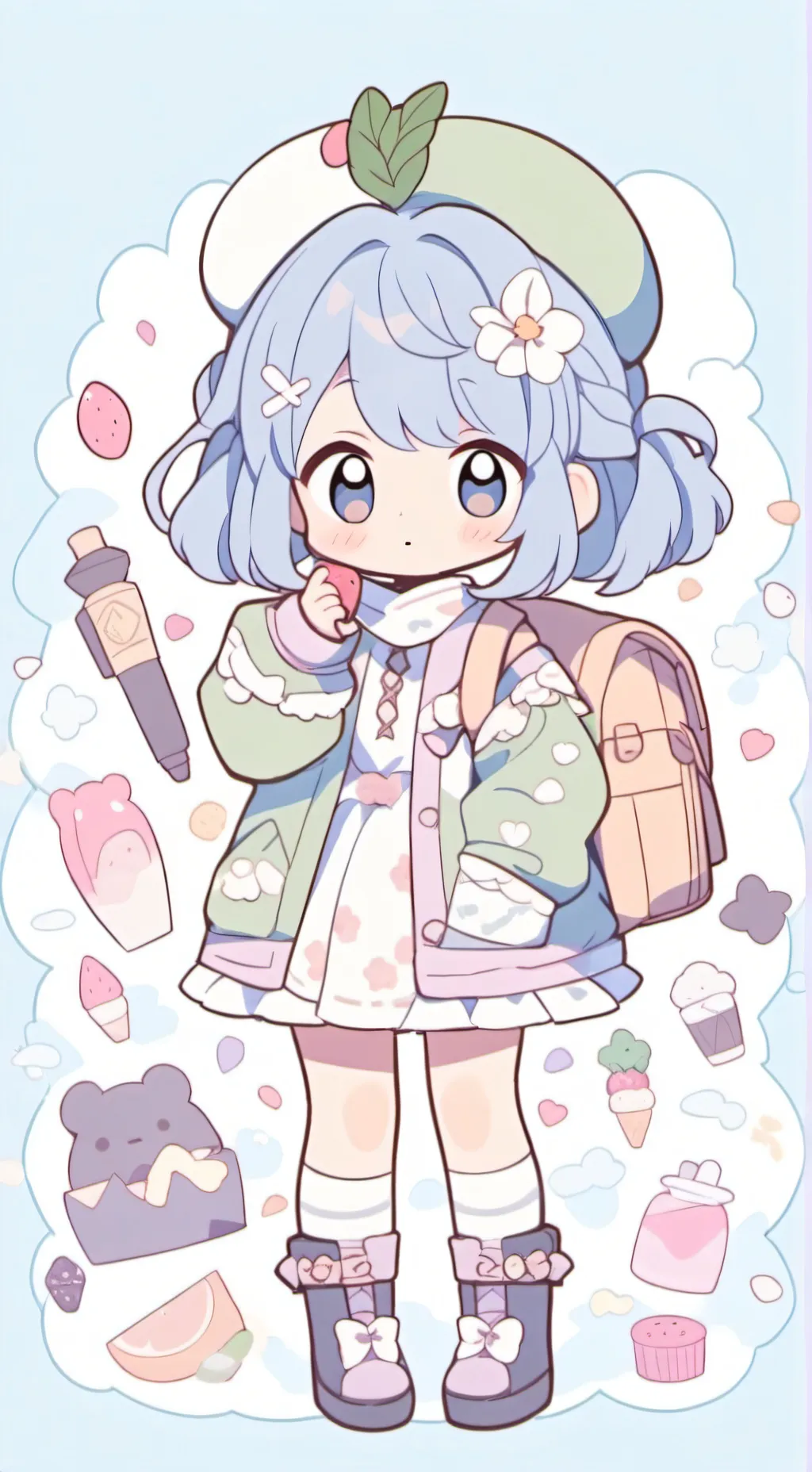 ai character: Buggi background