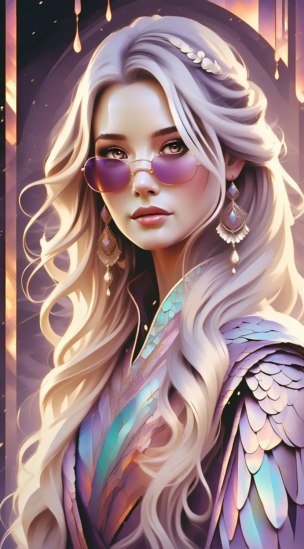 ai character: Irredescia background