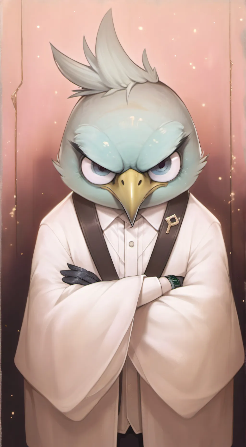 ai character: angry Bird background
