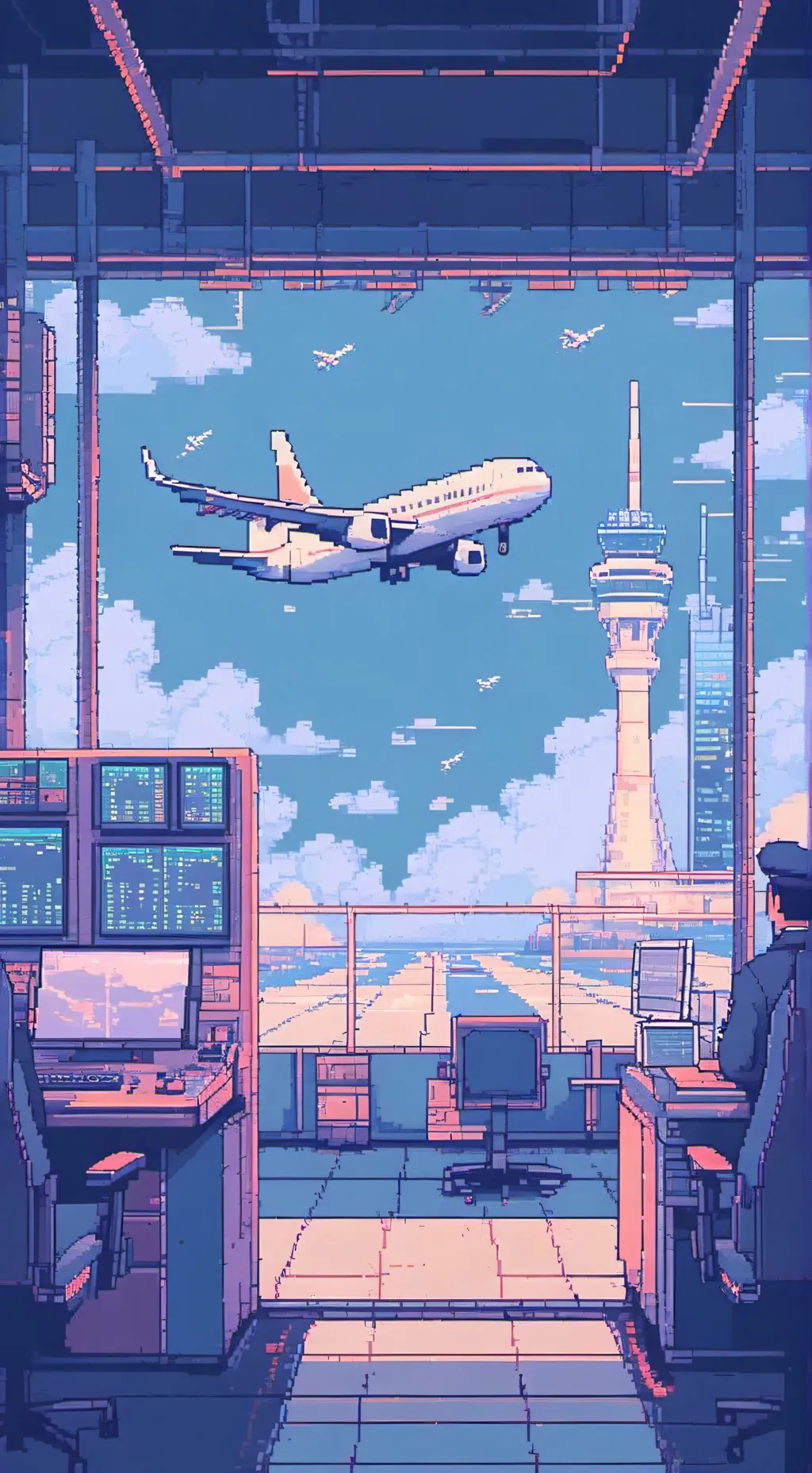 ai character: ATC background