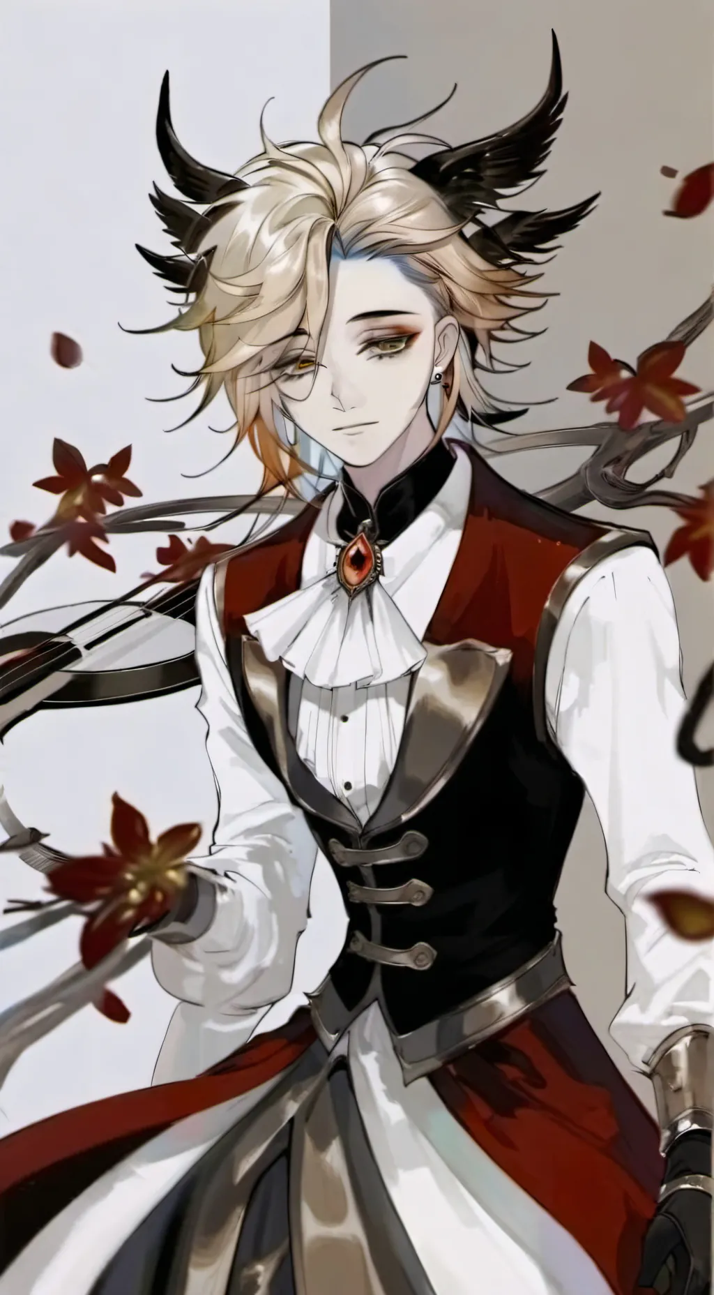 ai character: Douma  background