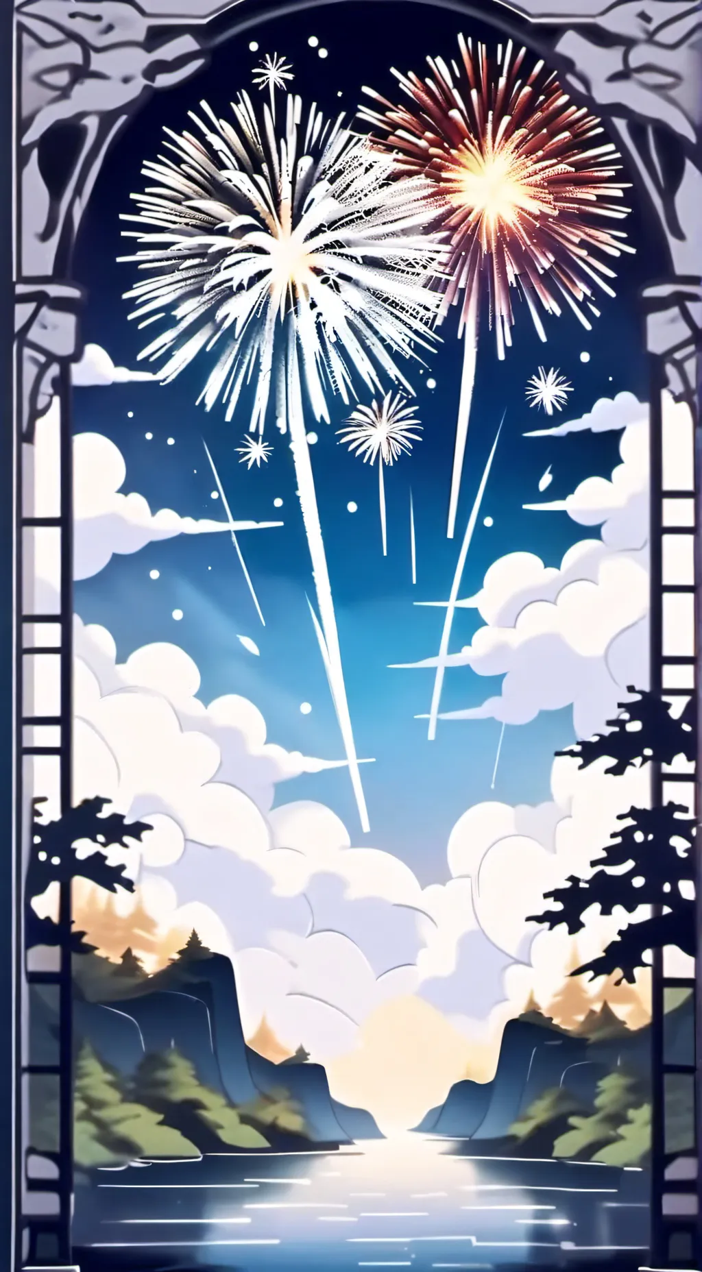 Talkie AI - Chat with HH fireworks 