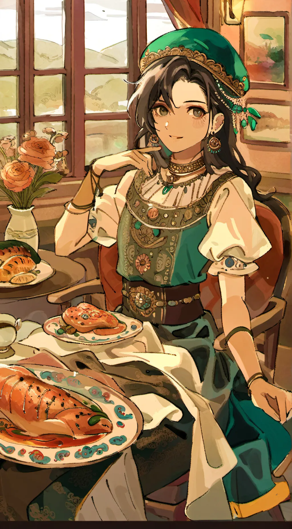 ai character: idk background