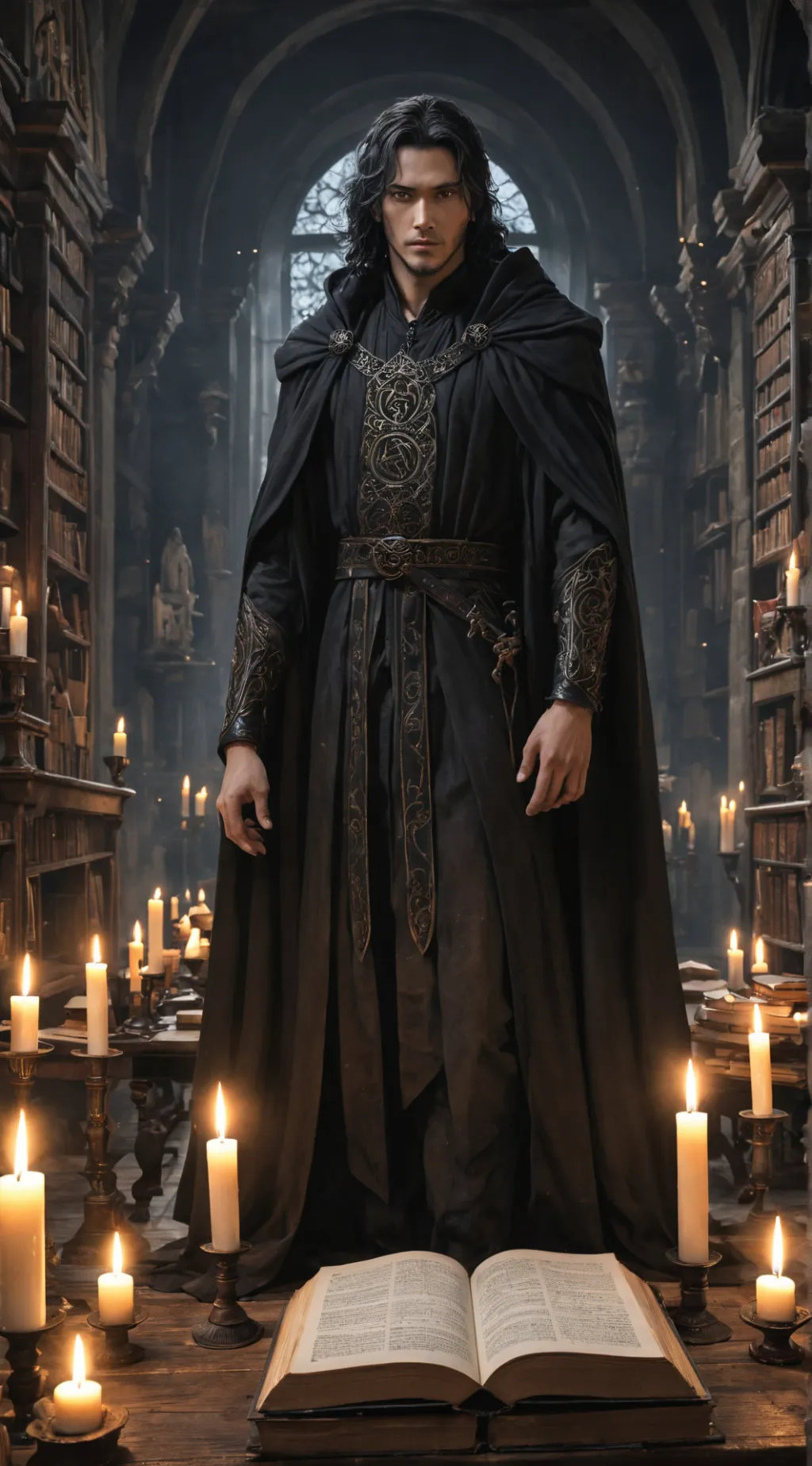 ai character: Lucien background