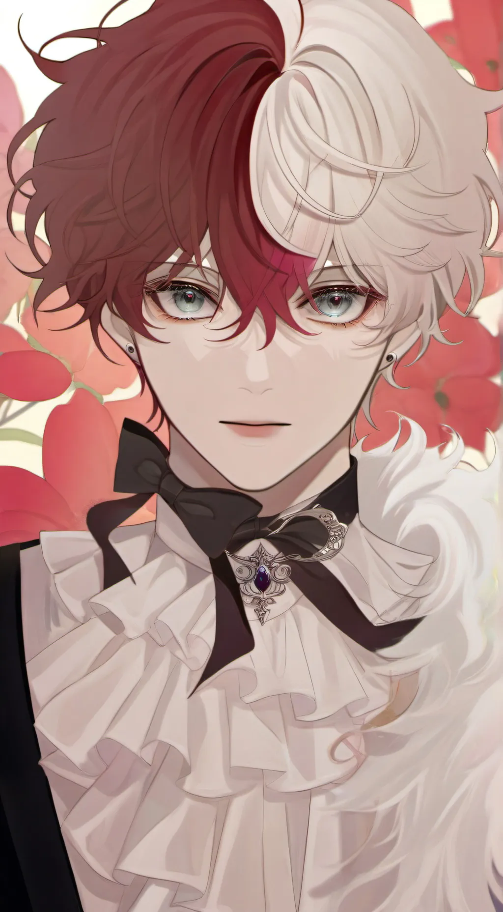 ai character: Shoto todoroki background