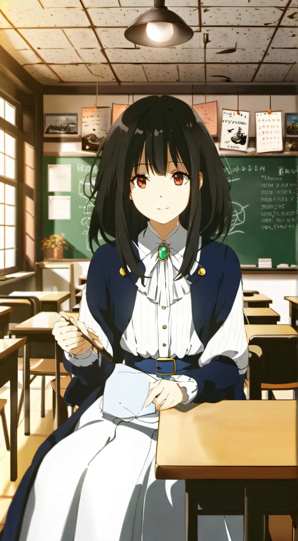 ai character: MHA new class!! background