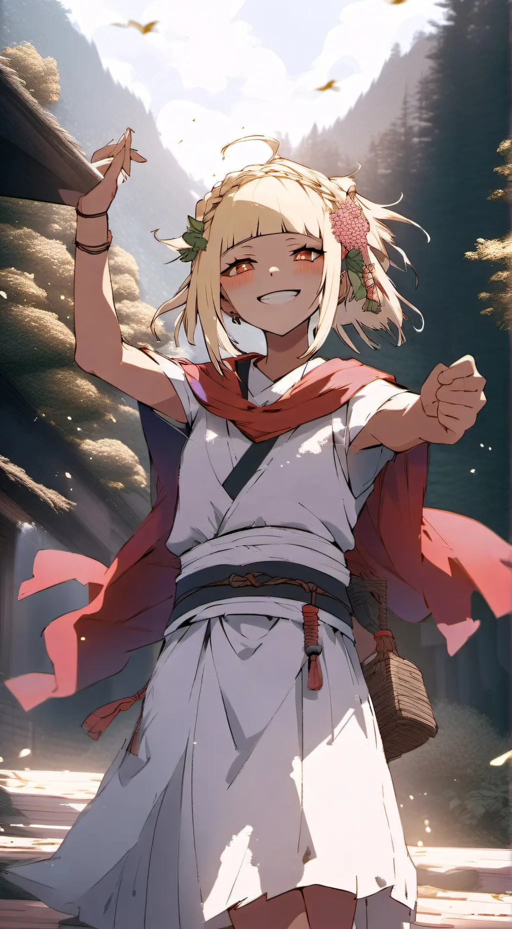 ai character: Toga himiko🔪💀 background