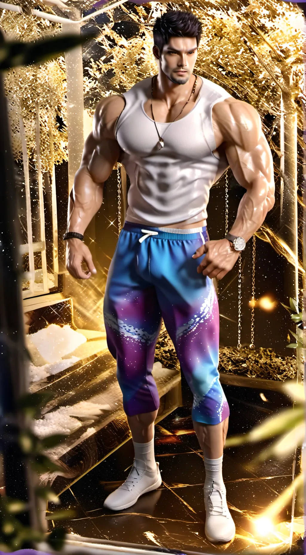 ai character: Carmine Michaels background