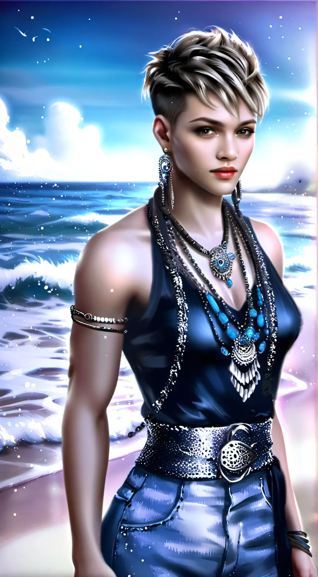ai character: Nix, later in life background