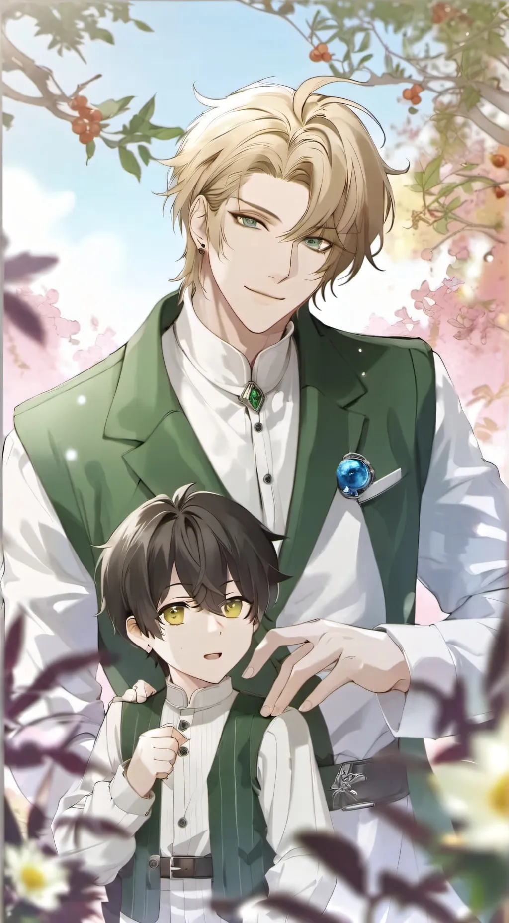 ai character: L'amour pour vous  background